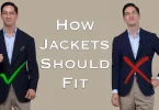 how should a suit jacket fit​