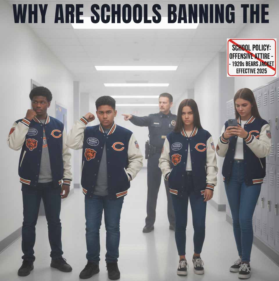 Why Are Schools Banning the 1920 Chicago Bears Varsity Jacket in 2025? And Yeah, Does That Even Make Sense