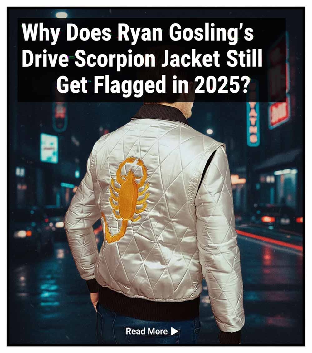Why Does Ryan Gosling’s Drive Scorpion Jacket Still Get Flagged in 2025?