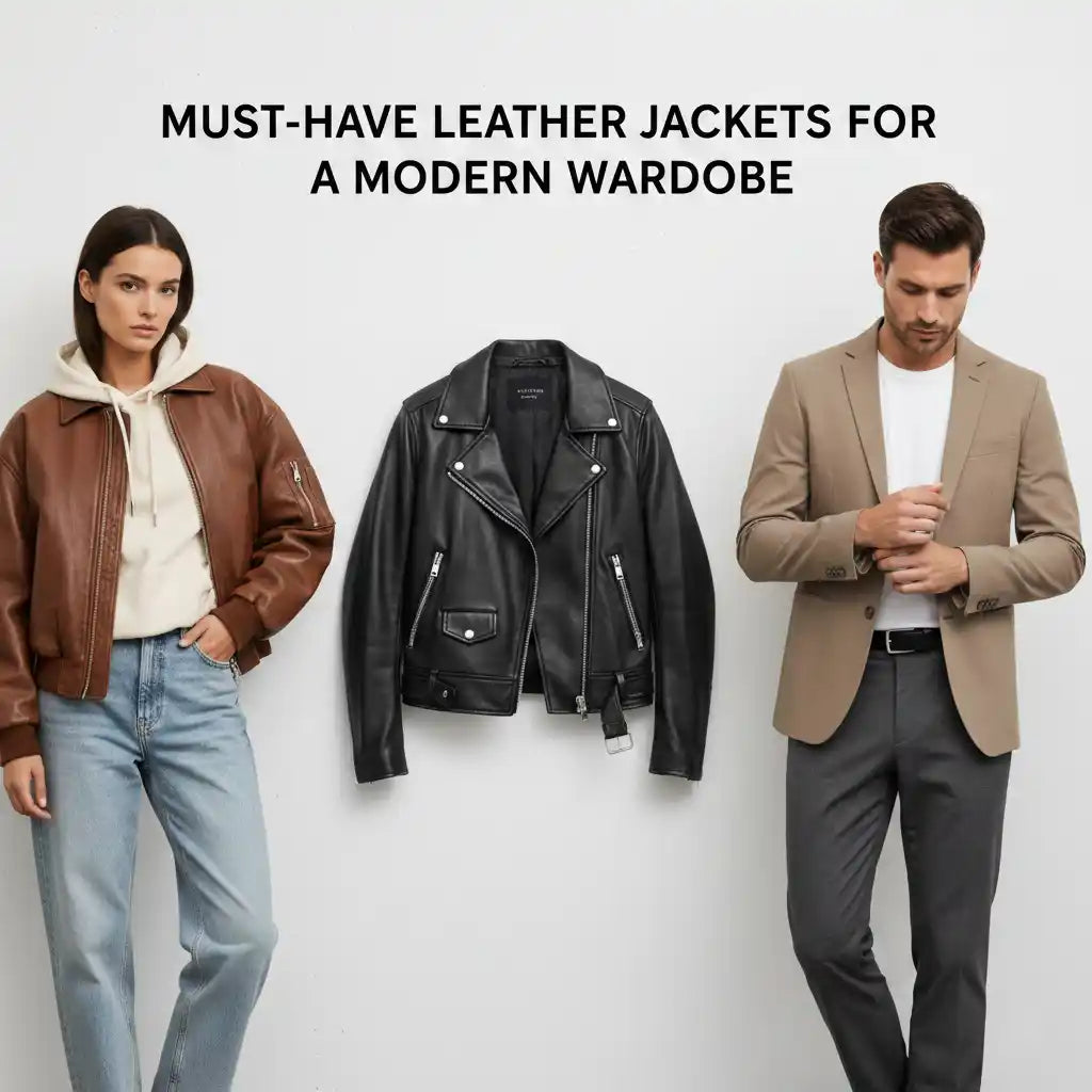 Must-Have Leather Jackets for a Modern Wardrobe