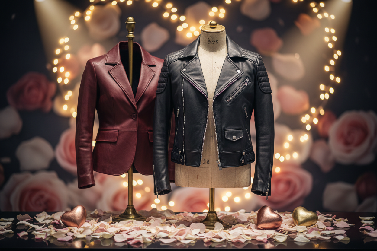 Steal the Spotlight This Valentine's Day with Stunning Leather Jackets