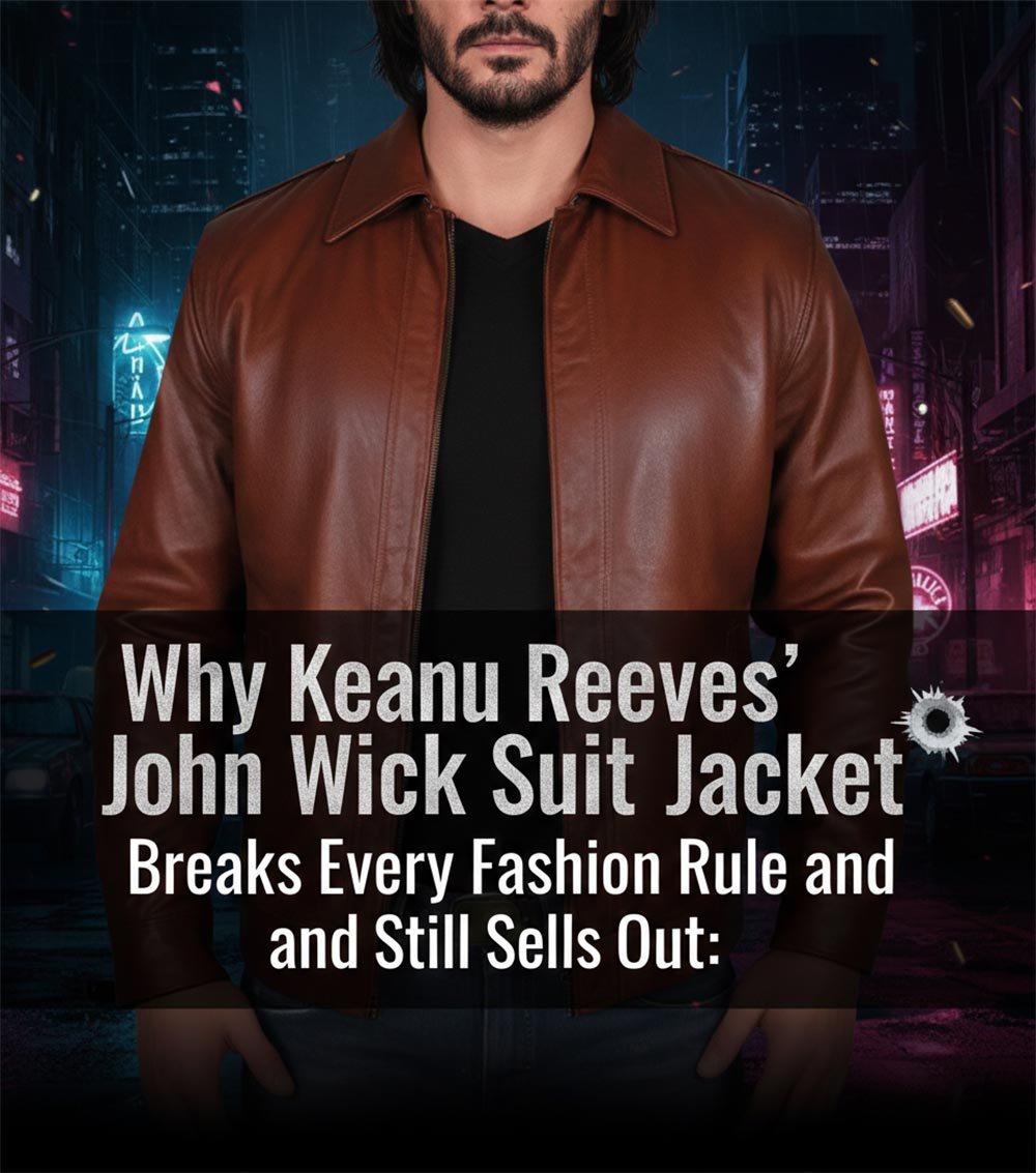 Why Keanu Reeves’ John Wick Suit Jacket Breaks Every Fashion Rule and Still Sells Out: - MovieStarJacket