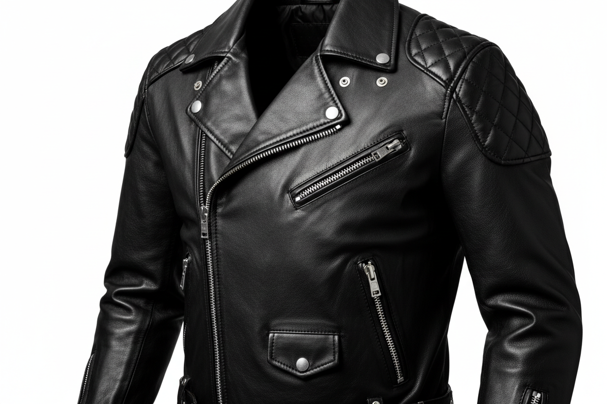 Win The Hearts With Mens Rockstar Rider Leather Jacket