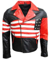 American Flag Biker Jacket

