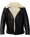 Mens Black Bomber Jacket B3