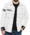 Ben ZZZ Street Cred White Cotton Jacket