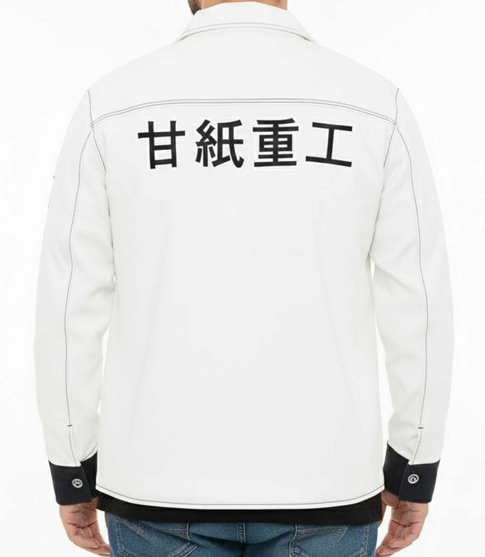 Ben ZZZ Street Cred White Cotton Jacket