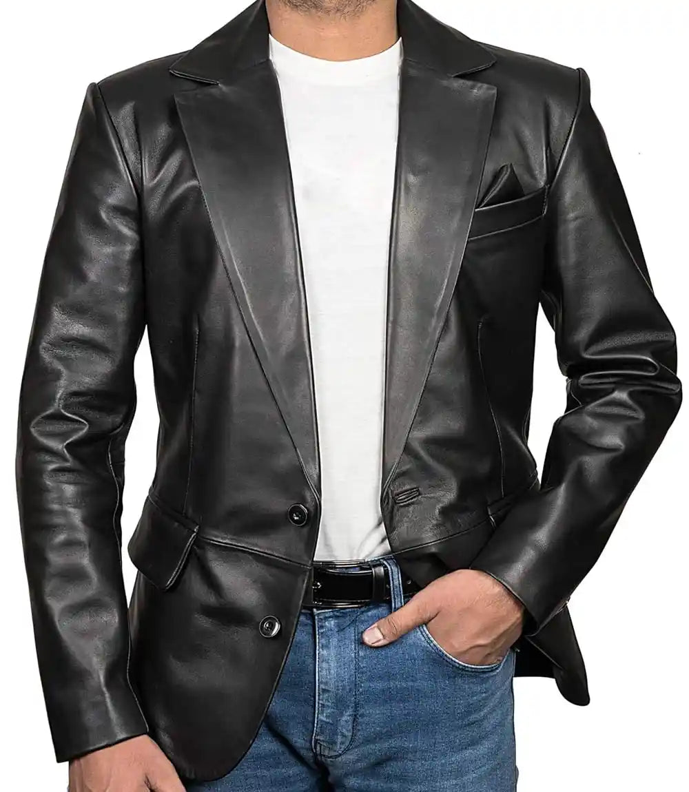 Genuine Lambskin Coat Mens

