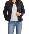 Leather Moto Jacket Women

