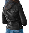 Cropped Leather Jacket