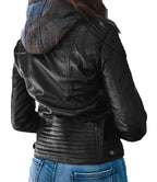 Cropped Leather Jacket