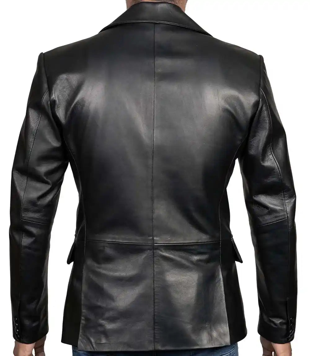 Genuine Blazer Lambskin Coat Mens
