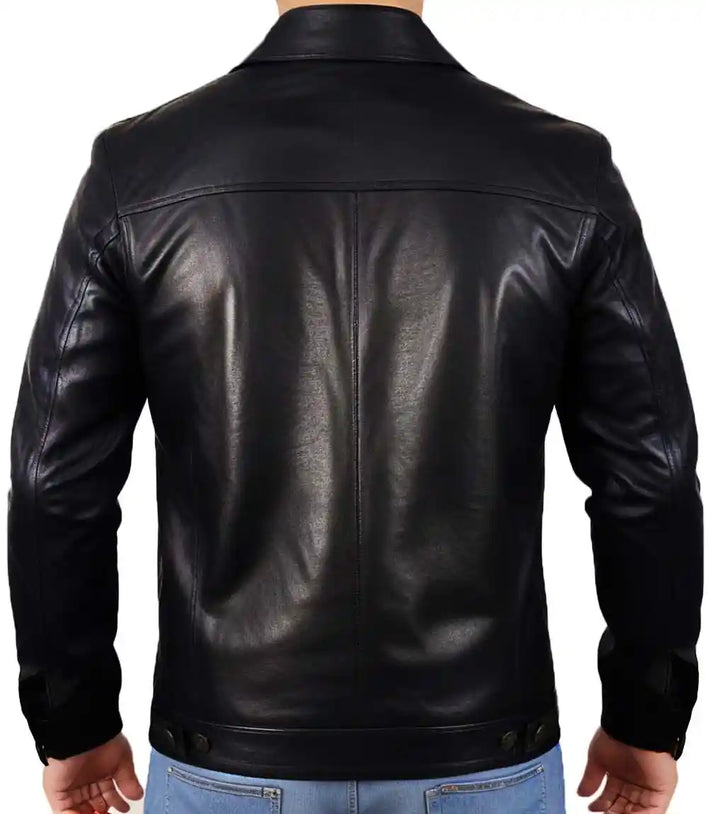Mens Lambskin Leather Jacket

