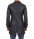 Black Leather Long Coat