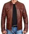 Cafe Racer Leather Jackets