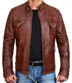 Cafe Racer Leather Jackets