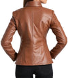 Genuine Leather Jacket Brown