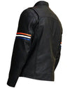70s Leather Jacket Mens