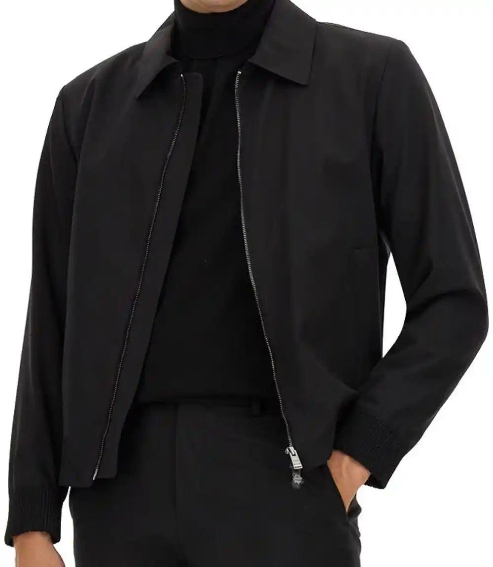 Black David Lee Jacket