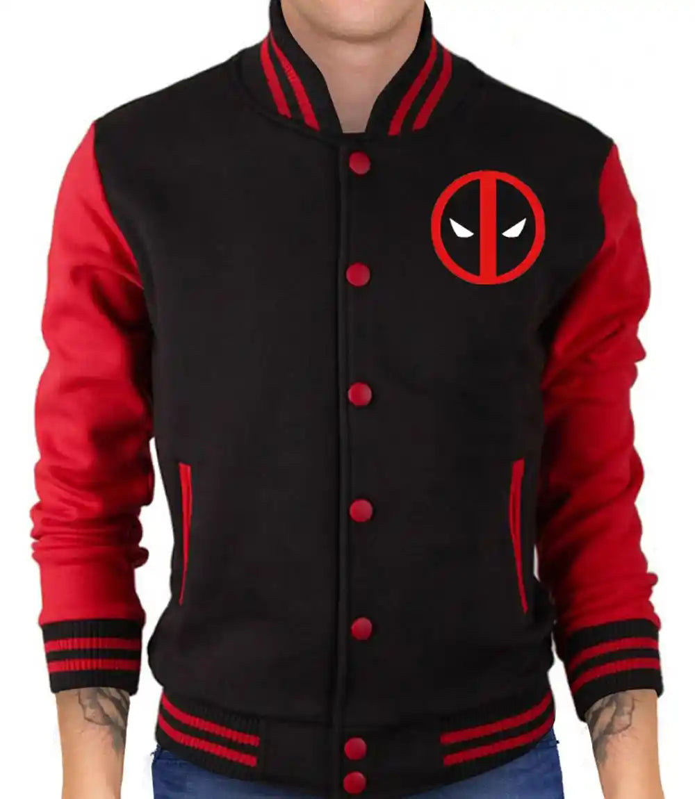 Deadpool varsity Jacket
