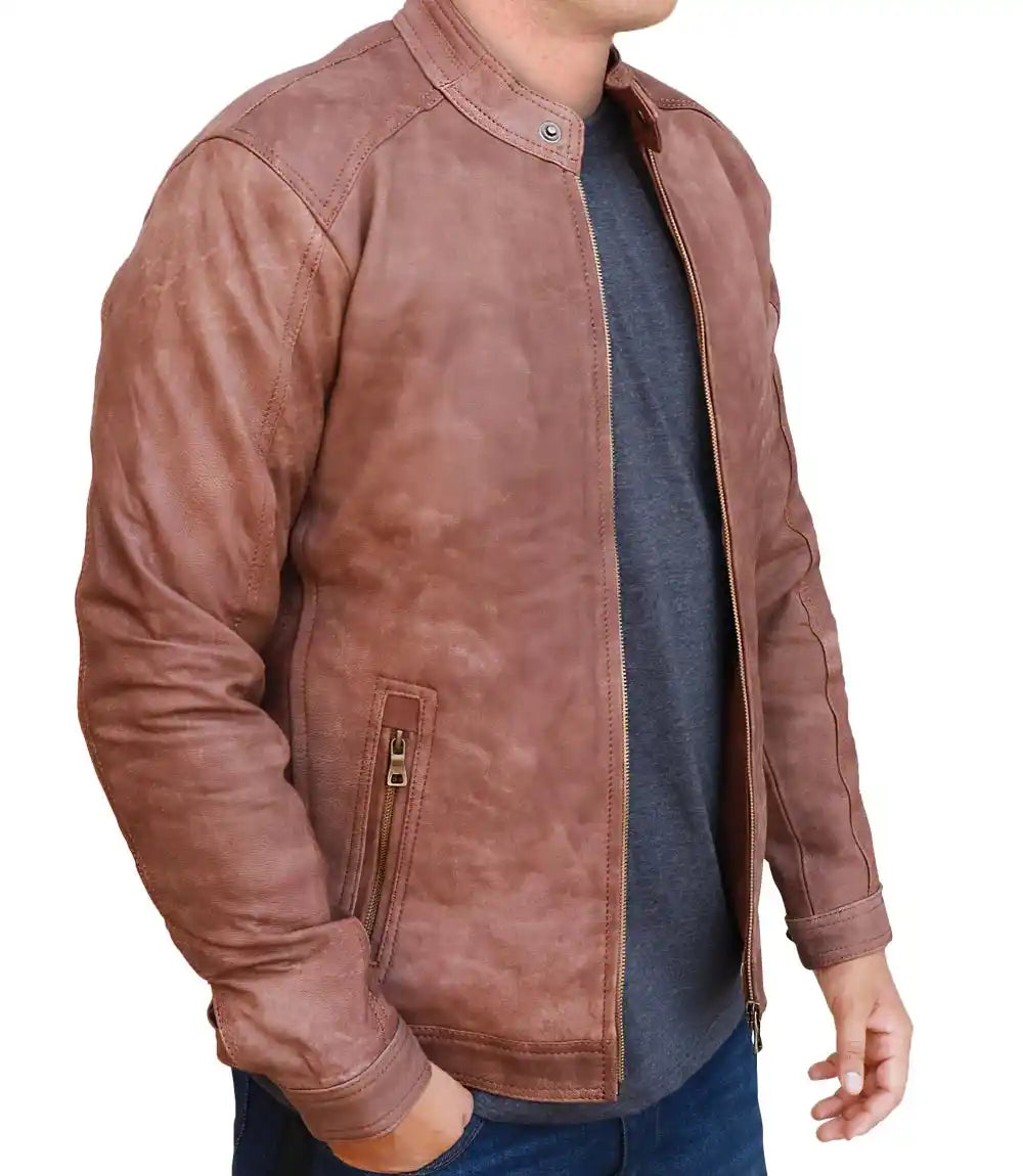 Brown Suede Jacket Vintage for Sale

