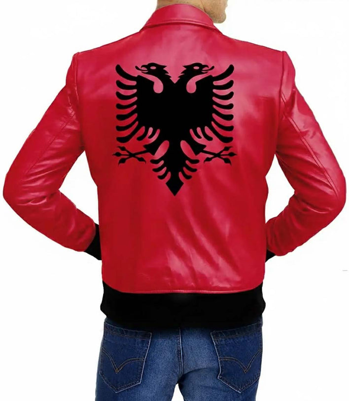 Drake Albanian Flag Eagle Jacket