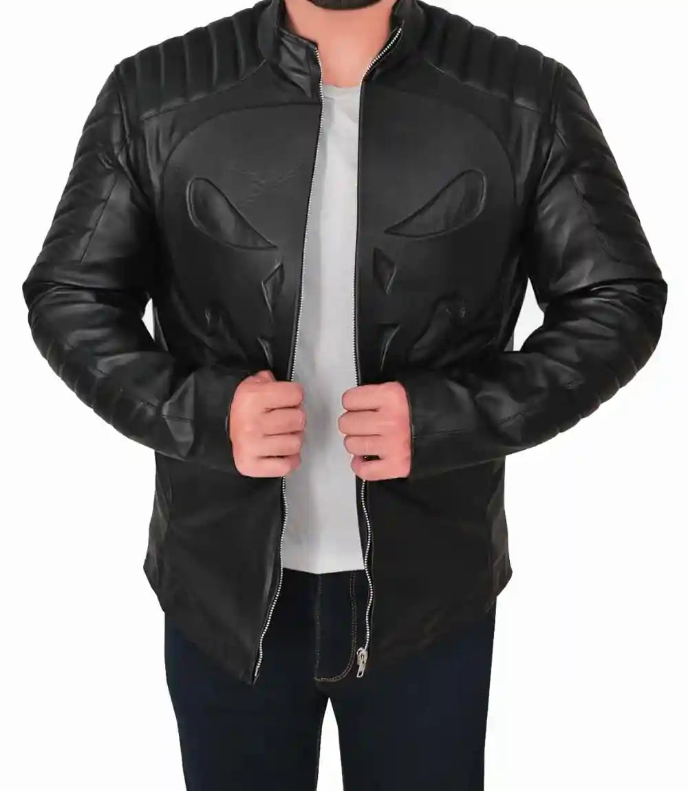 The Punisher Jacket Leather

