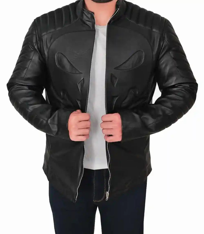The Punisher Jacket Leather

