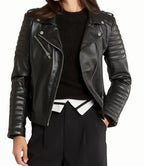 Slim Fit Leather Jacket 