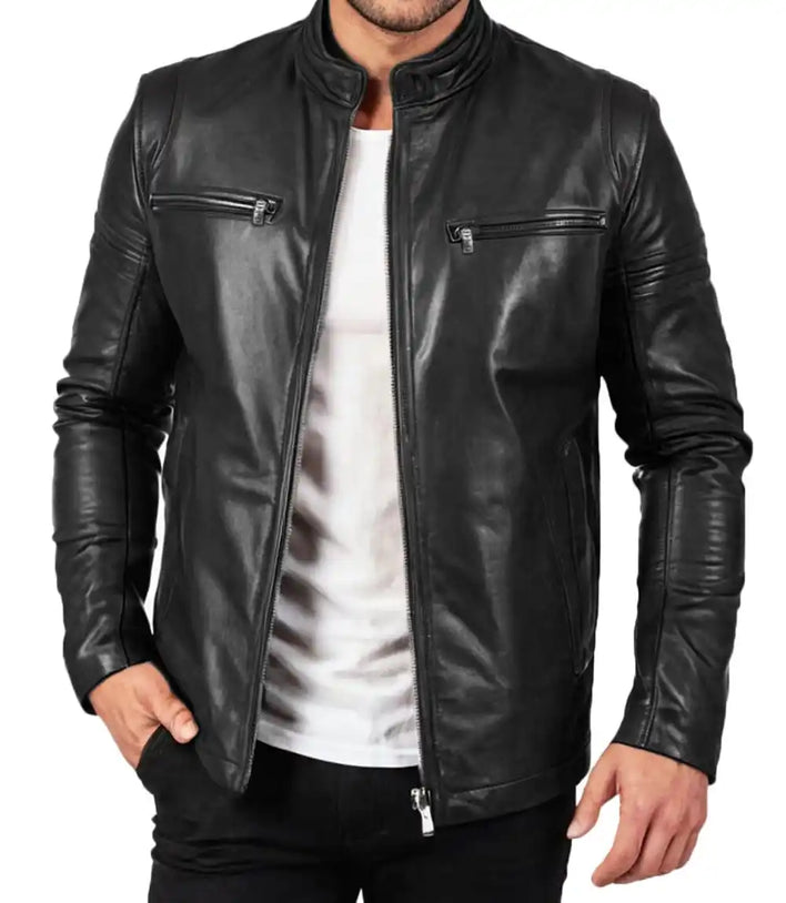 Lambskin Leather Jacket Mens

