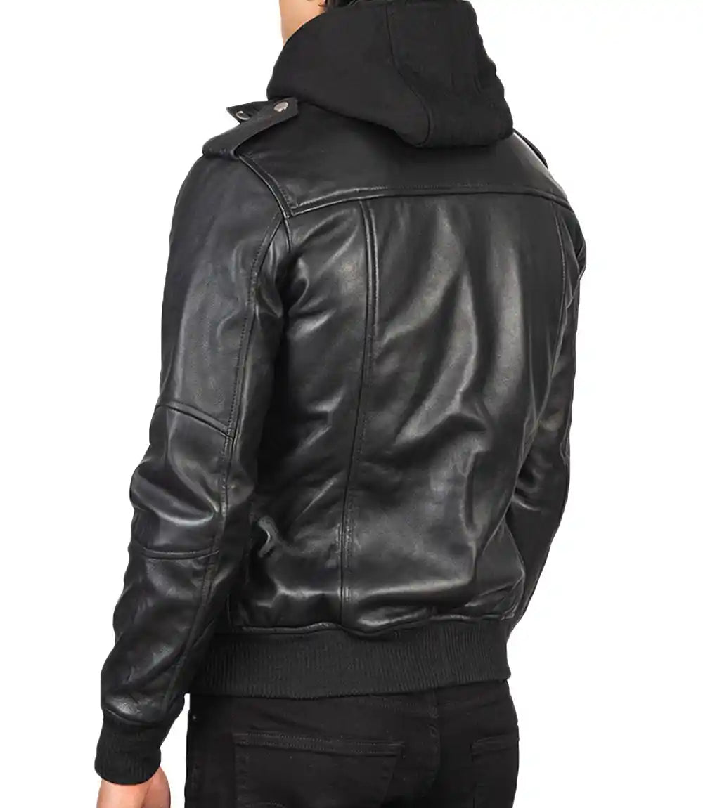 Bomber Leather Jacket

