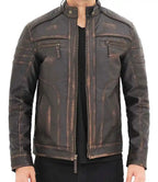 Cafe Racer Biker Jacket Retro

