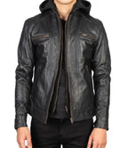 Modern Leather Jacket Streetwear