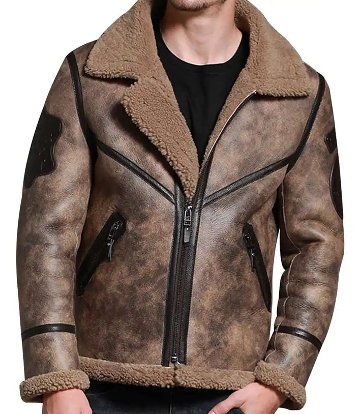 B3 Sheepskin Bomber Jacket

