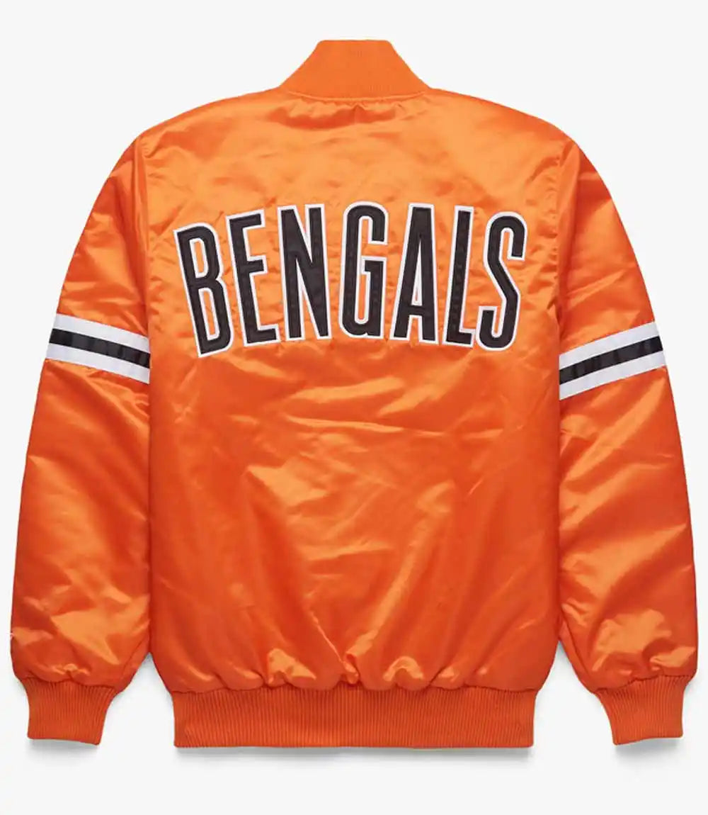Orange Starter Jackets for Men