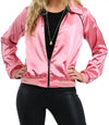 Satin Bomber Jacket