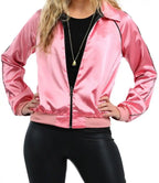 Satin Bomber Jacket