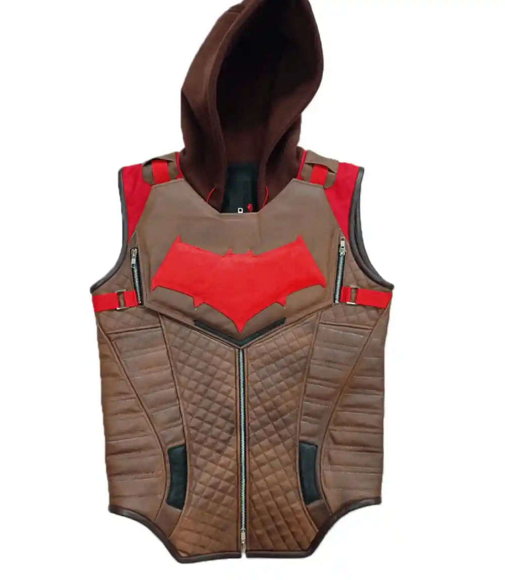 Red Hood Cosplay Vest

