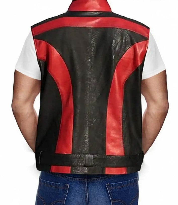 Red One Dwayne Johnson Leather Vest