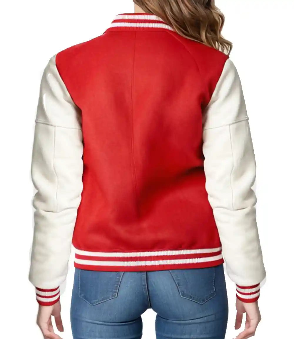 Women Trainer Red Jacket


