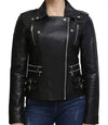 Black Leather Jacket Women