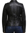 Black Motorcycle Leather Jacket