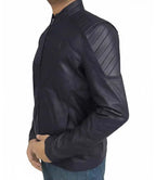Smallville Black Superman Leather Jacket