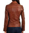 womens leather motorcycle jacket