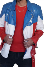 Mens Motorcycle Leather Jacket

