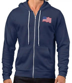 American Flag Zip Up Hoodie USA Flag for Sale

