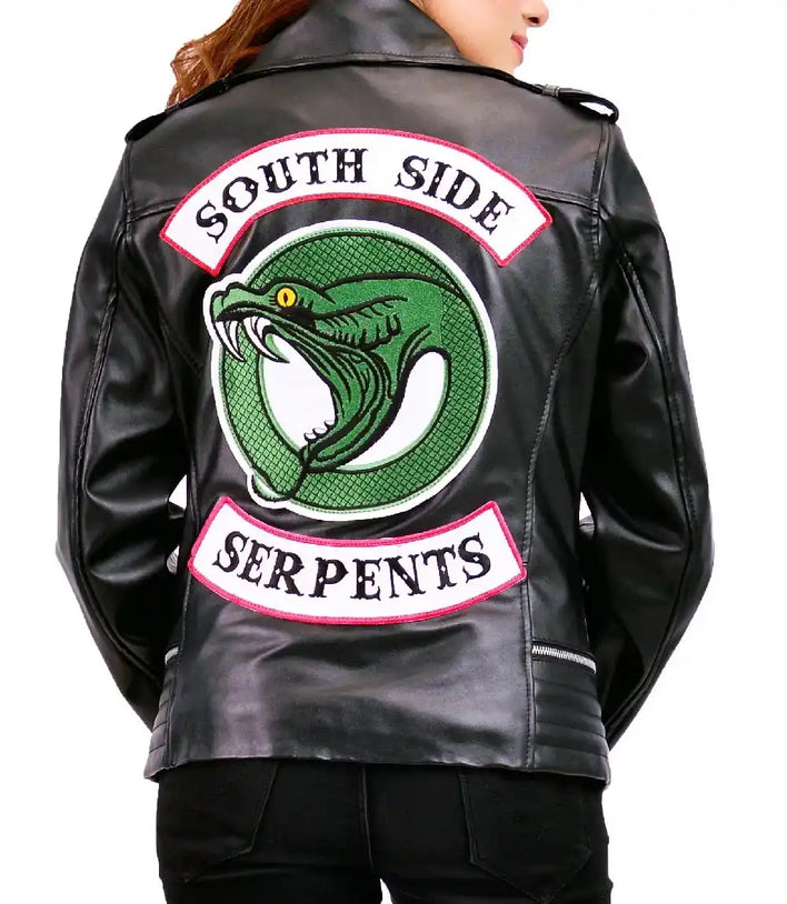 Black Cheryl Blossom Jacket

