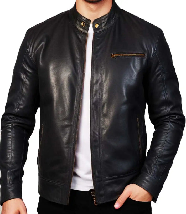 Racer Moto Jacket Leather

