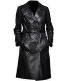 Womens Trench Coat Leather