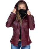 Genuine Leather Jacket Womens